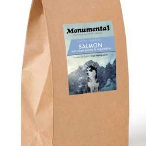 Grain Free Large Breed Puppy / Junior Salmon with Sweet Potato & Vegetables 15kg