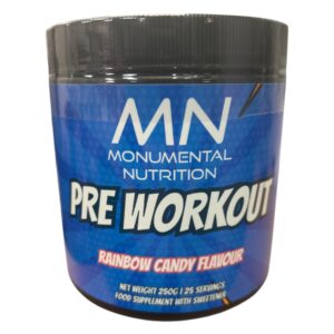PENDING Monumental Nutrition Stim Preworkout 250g 25 Servings