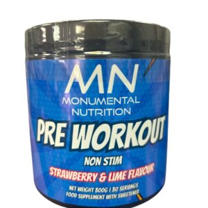 Monumental Nutrition Zero Stim PUMP Preworkout 300g 30 Servings - Image 2