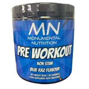 PENDING Monumental Nutrition Zero Stim PUMP Preworkout 300g 30 Servings