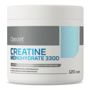 OstroVit Creatine Monohydrate 3300mg 120 Capsules