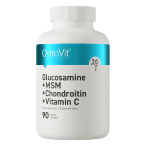 OstroVit Glucosamine, Vitamin C, MSM & Chondroitin Joint Support 90 Tablets - Image 1