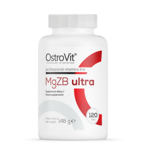 OstroVit MGZB ULTRA 120 Tablets (Magnesium, Zinc and Vitamin B6 ZMA
