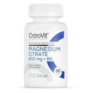 OstroVit Magnesium Citrate 400mg + B6 90 Tablets
