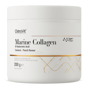 OstroVit Marine Collagen Peptides + Hyaluronic Acid + Vitamin C 200g