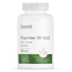 OstroVit Piperine (black pepper fruit extract) 30mg 90 Tablets