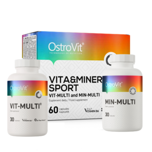 OstroVit Vit&Min Vitamins & Minerals SPORT 60 Capsules 2 Pack - Image 1