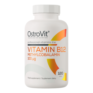 OstroVit Vitamin B12 Methylcobalamin 100µg 120 Tablets - Image 1