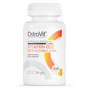 OstroVit Vitamin B12 Methylcobalamin 200 Tablets