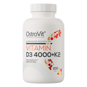 PENDING OstroVit Vitamin D3 4000 IU + K2 100 Tablets