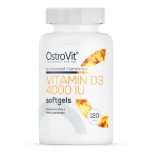 OstroVit Vitamin D3 4000 IU softgels 120 Capsules