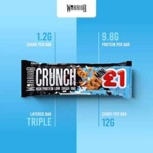 Single Warrior Crunch Protein Bar 32g