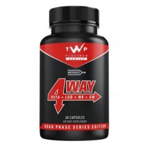 TWP Nutrition 4WAY- 4x SARM Stack 60 Capsules