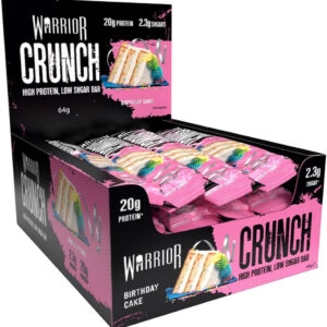 Warrior Crunch Protein Bar 64g x 12 (1 Box)