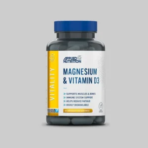 Applied Nutrition Magnesium & Vitamin D3 Capsules 60 Capsules - 30 Servings - Image 1