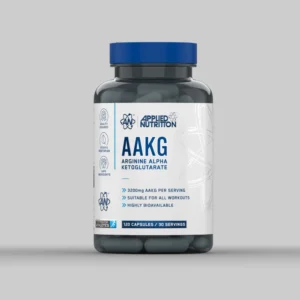Applied Nutrition AAKG A-AKG Non Stim Preworkout Powder 120 Capsules | 30 Servings - Image 1
