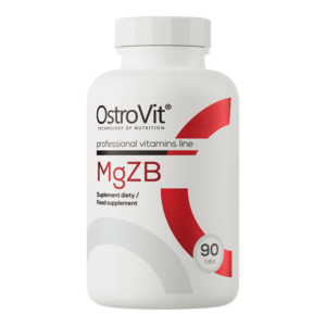 OstroVit MGZB 90 Tablets (Magnesium, Zinc and Vitamin B6) ZMA - Image 1